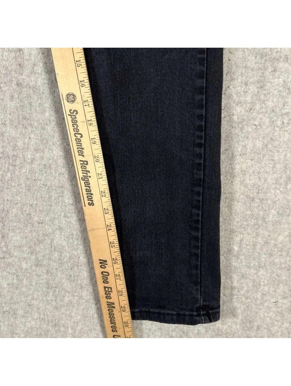 Levis 511 Original Fit Jeans 36 (34x30) Straight Leg Black Cotton/Elastane